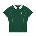 Women’s Slim Fit Quarter-Zip Polo Shirt