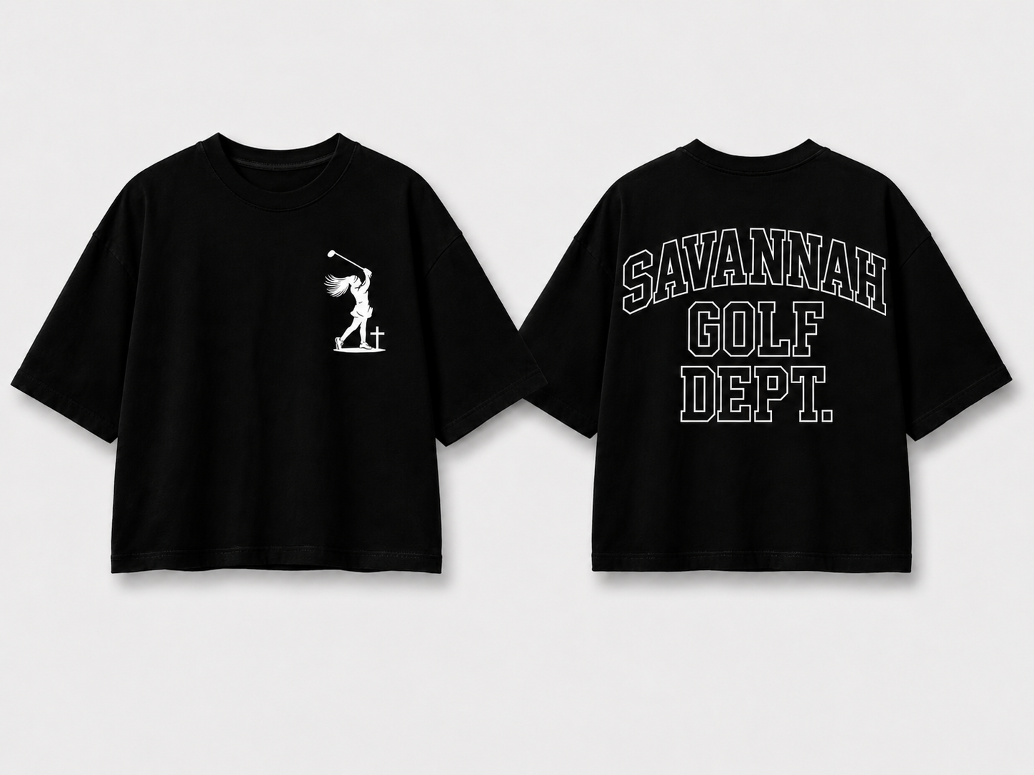 The Savannah Golf Dept. Tee (Oversized Cropped)